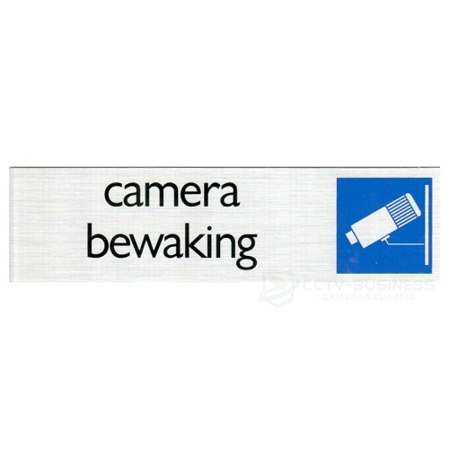 Bordje camerabewaking