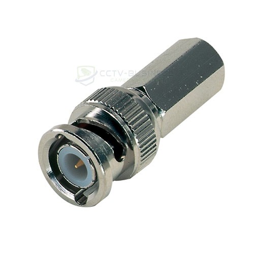 Twist-on connector male