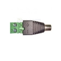Female naar schroef 12v stekker