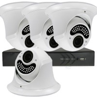 camera kit 30meter ir dome camera's