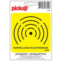 Sticker elektronisch beveiligd