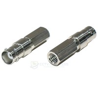Twist-on BNC connector
